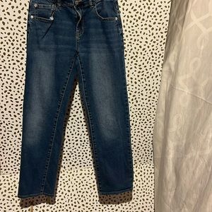 Gap straight stretch jeans